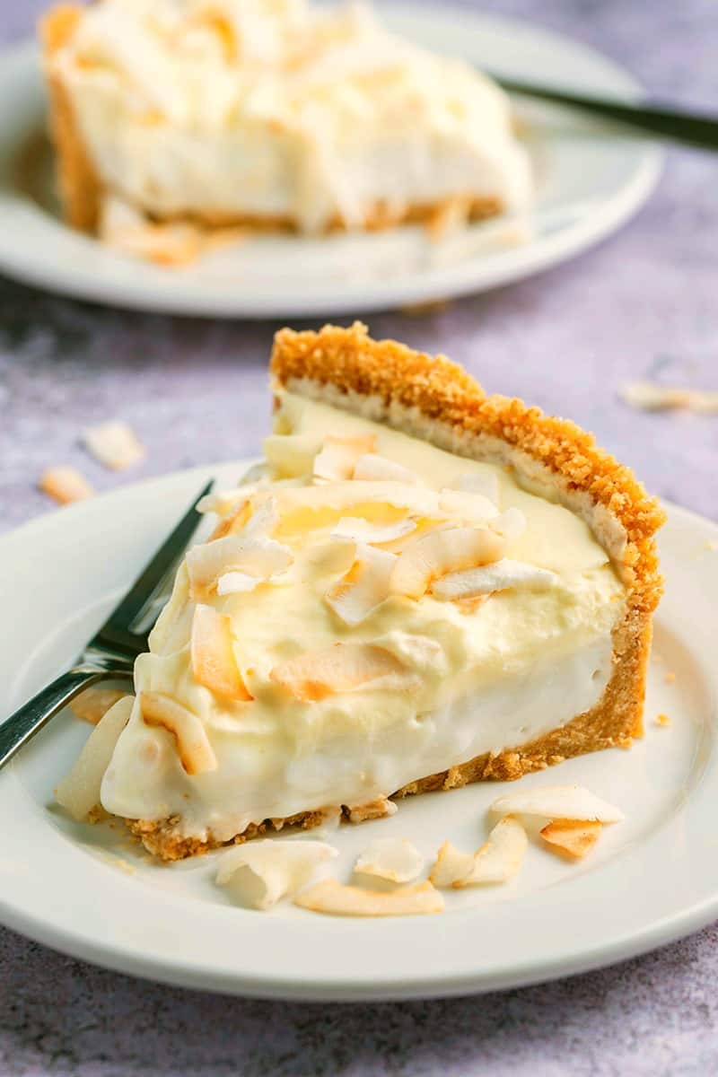 Coconut Cream Pie- Vegan AND Keto! - The Big Man's World