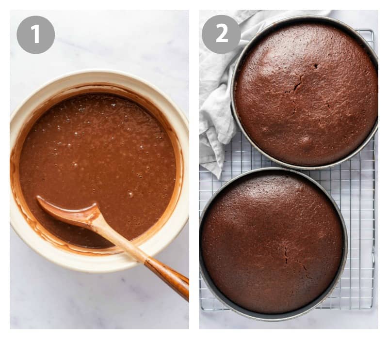 how to make a keto flourless chocolate cake. 