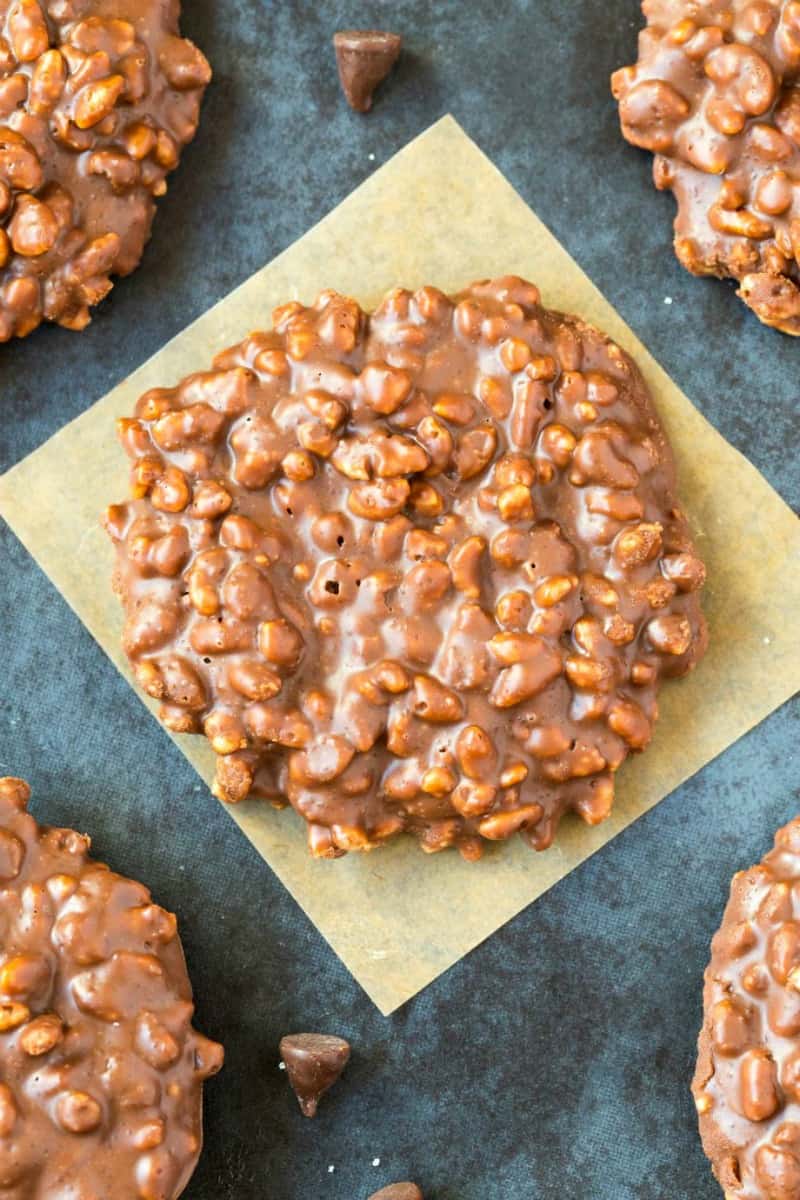 homemade star crunch cookies.