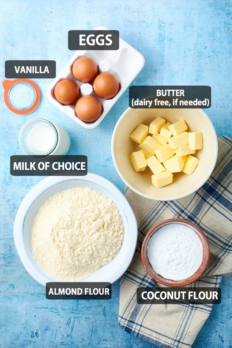 Keto Birthday Cake Ingredients