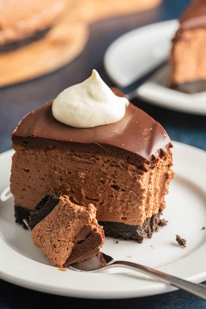low carb chocolate cheesecake