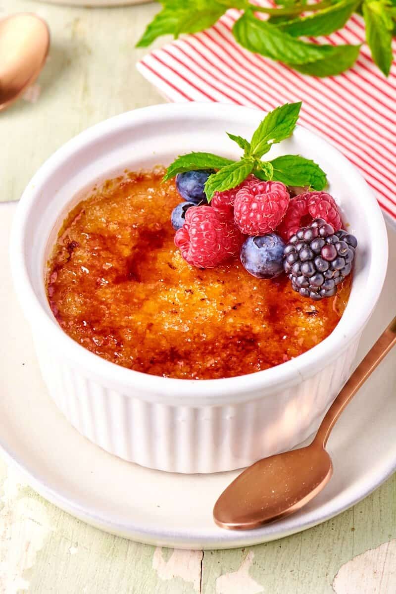 sugar free creme brulee