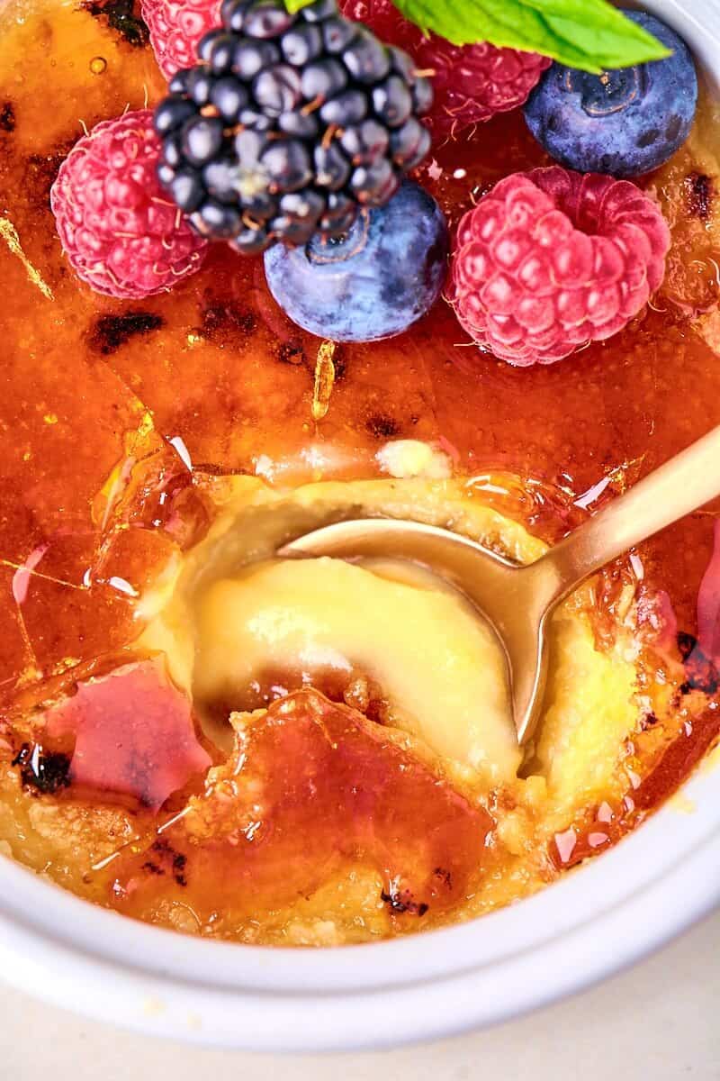 low carb creme brulee