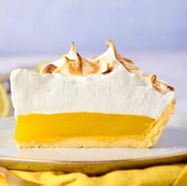 Vegan Lemon Meringue Pie- The BEST lemon pie - The Big Man's World