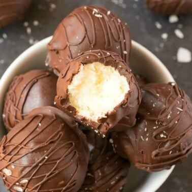 coconut chocolate balls