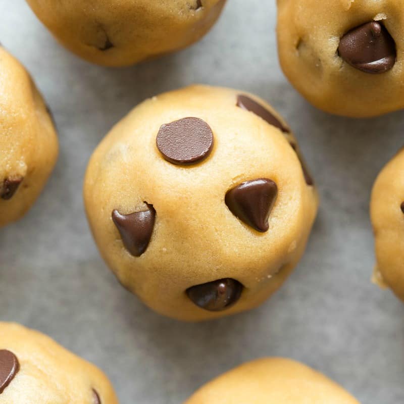 How To Make Cookie Dough Balls Without Eggs