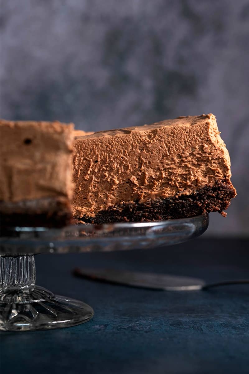 Keto Chocolate Silk Pie