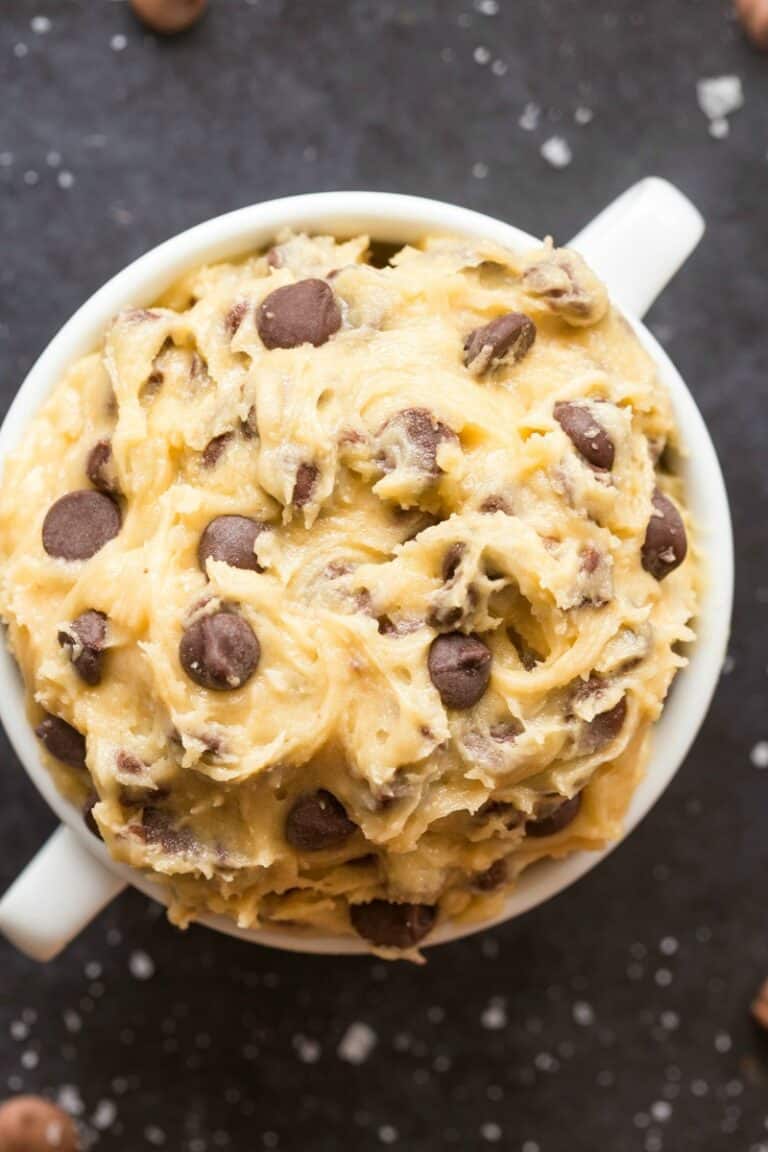 Keto Edible Cookie Dough- The BEST recipe! - The Big Man's World