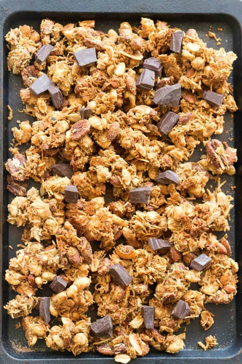 4-Ingredient Keto Granola Truly Crunchy - The Big Mans World ®