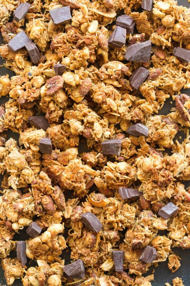 low carb granola.