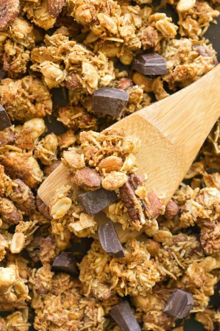 4Ingredient Keto Granola {Truly Crunchy} The Big Man's World