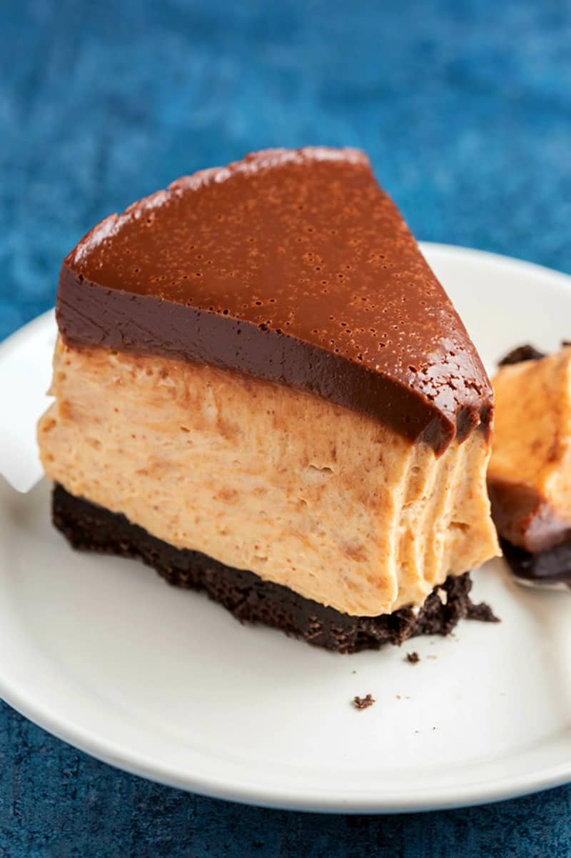 No Bake Peanut Butter Cheesecake (Keto!) - The Big Man\u0026#39;s World