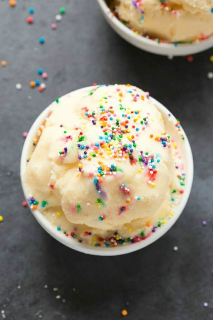 No Churn Protein Ice Cream (Just 3 Ingredients!) - The Big Man's World