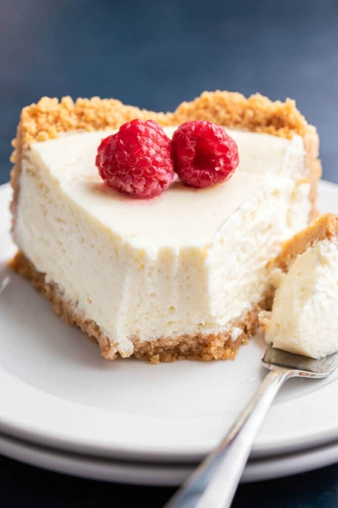 Easy Vegan Cheesecake- NO tofu or nuts! - The Big Man's World