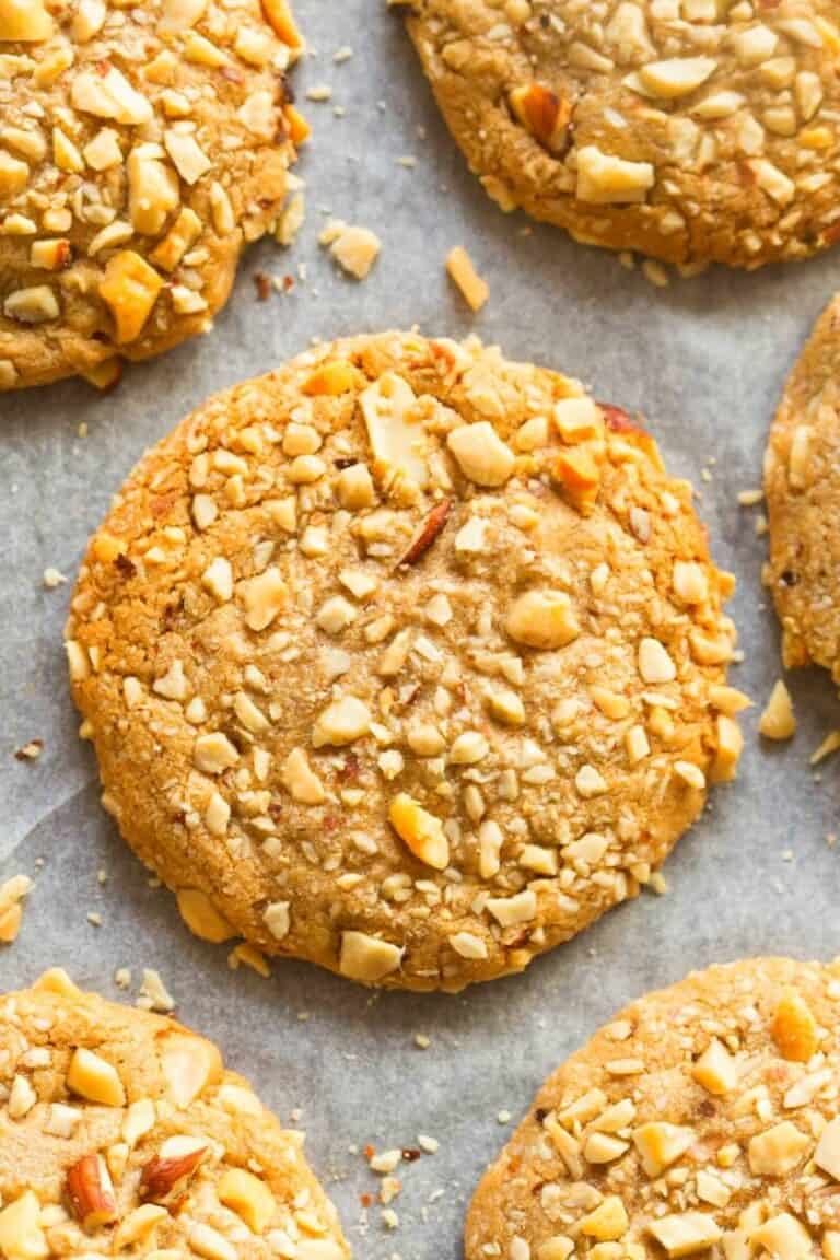 4-Ingredient Crispy Peanut Butter Cookies - The Big Man's World