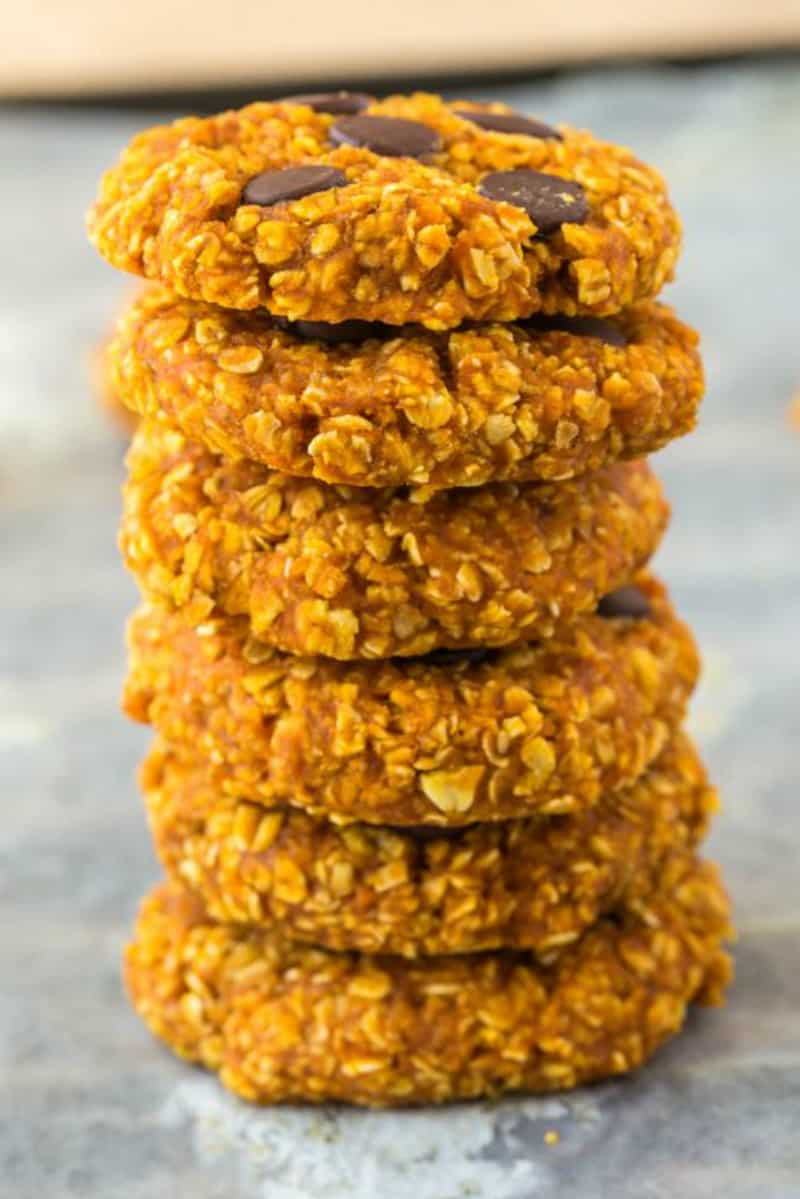 Healthy Pumpkin Cookies With 3 Ingredients | Ready In 10 Minutes