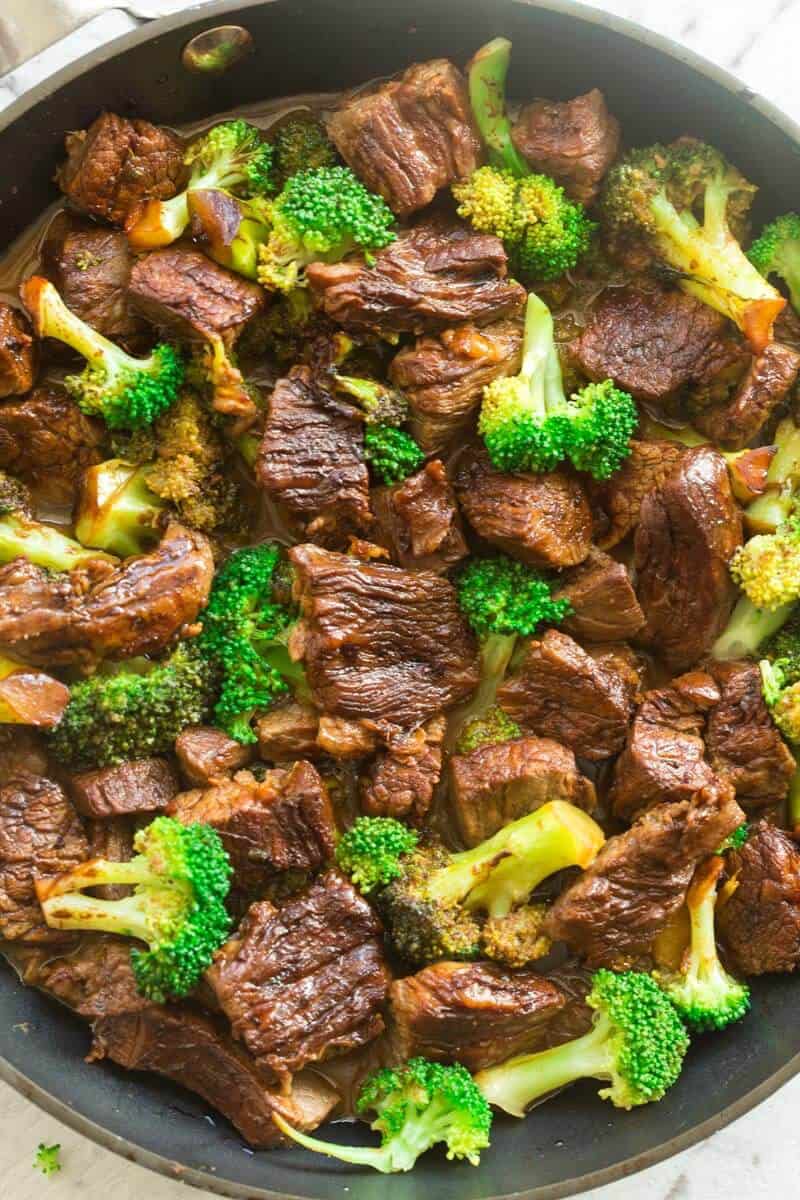 keto beef and broccoli.