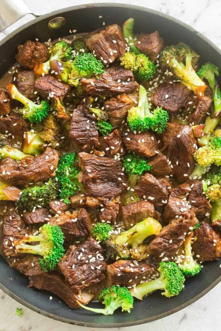 Keto Beef and Broccoli {takeout style} - The Big Man's World