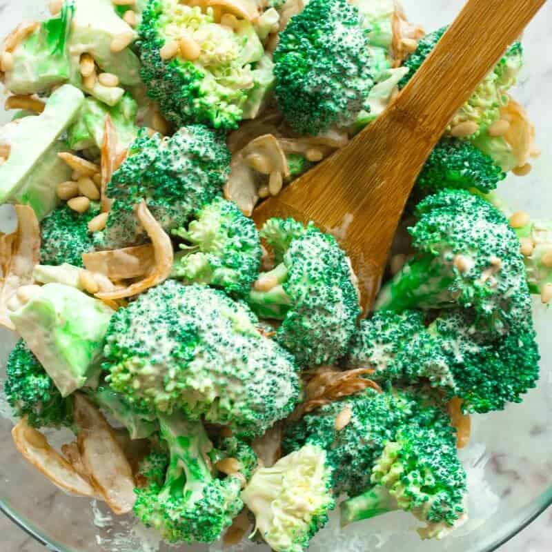 Keto Broccoli Salad No Mayo The Big Man S World