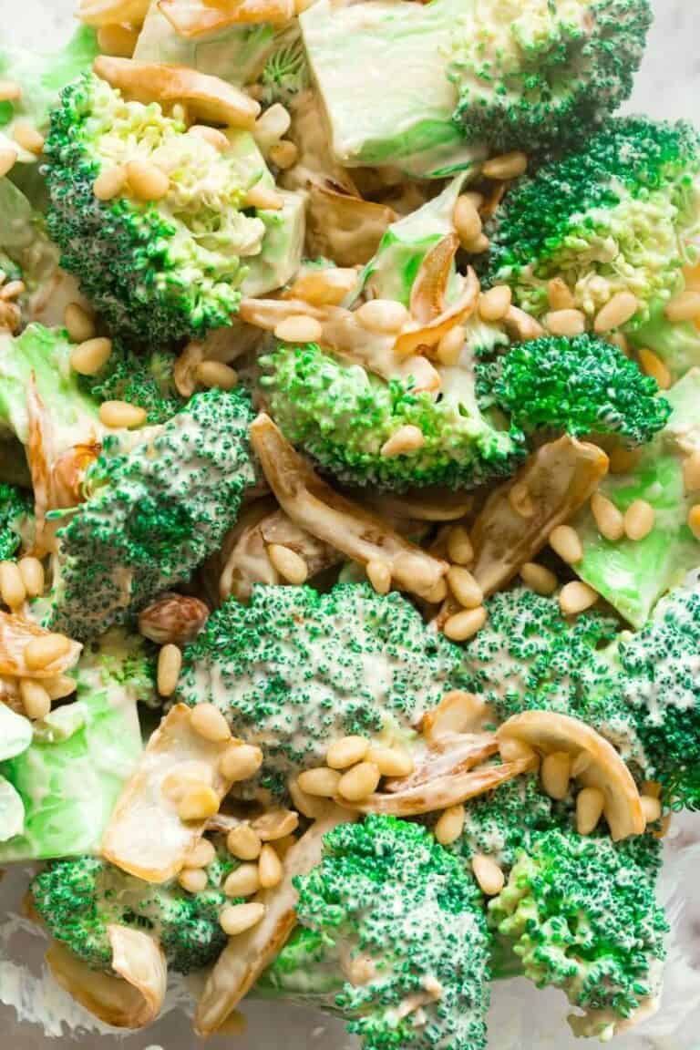 Keto Broccoli Salad (NO mayo!) The Big Man's World