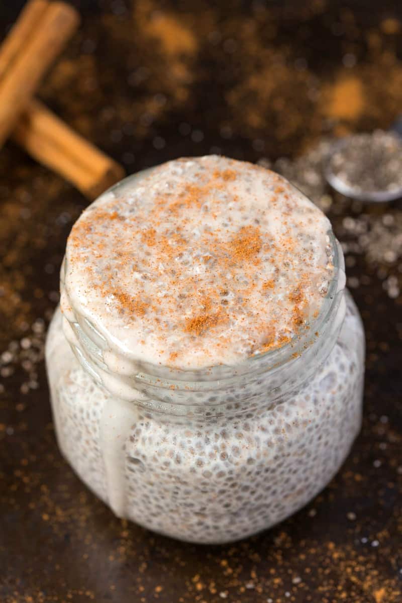low carb chia pudding