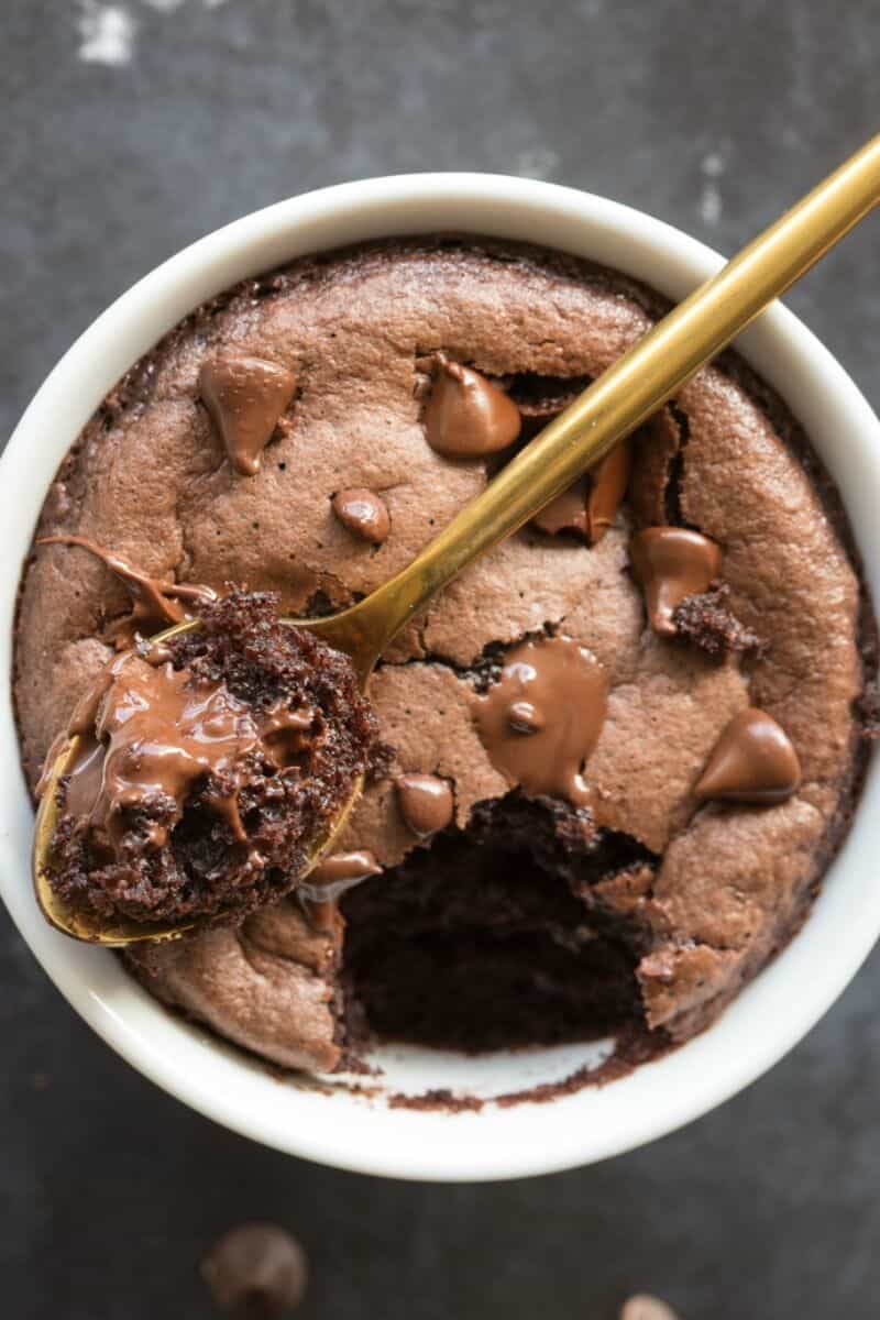 keto chocolate mug cake