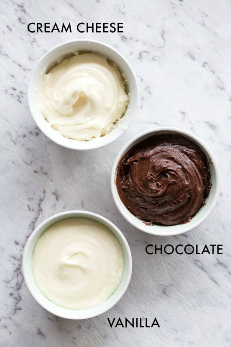 Keto Frosting Recipes {3 Flavors} - The Big Man's World