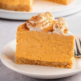 Keto Pumpkin Cheesecake (No Bake!) - The Big Man's World