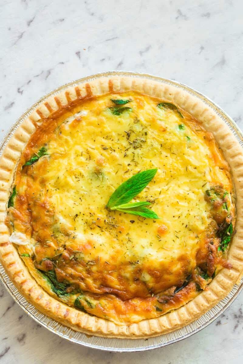Keto Quiche (Crustless option!) The Big Man's World