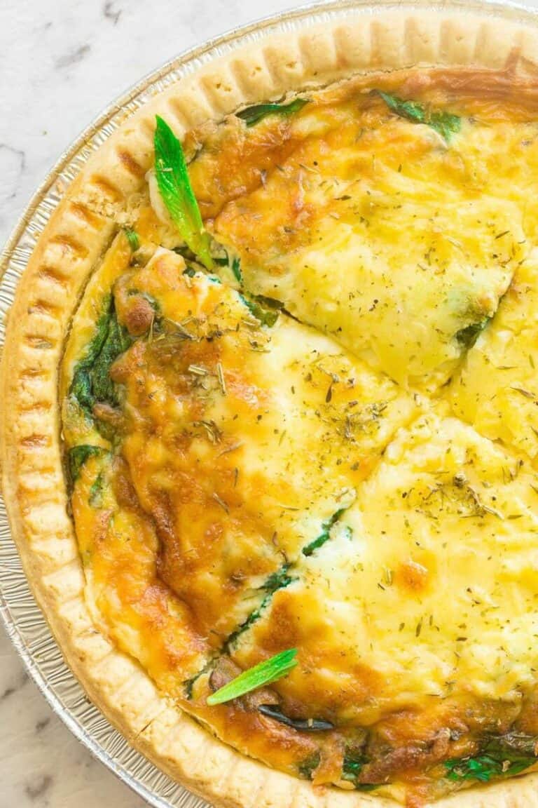 Keto Quiche (Crustless option!) - The Big Man's World