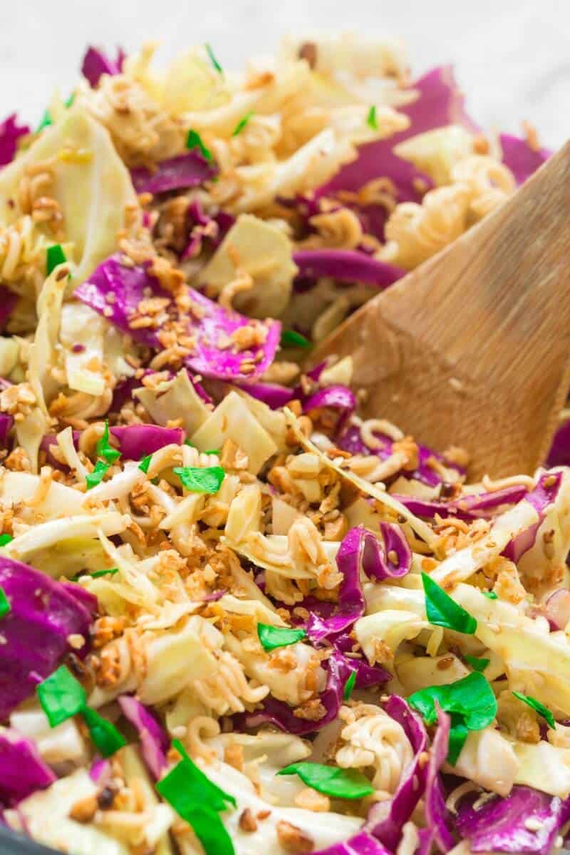 ramen cabbage salad recipe.