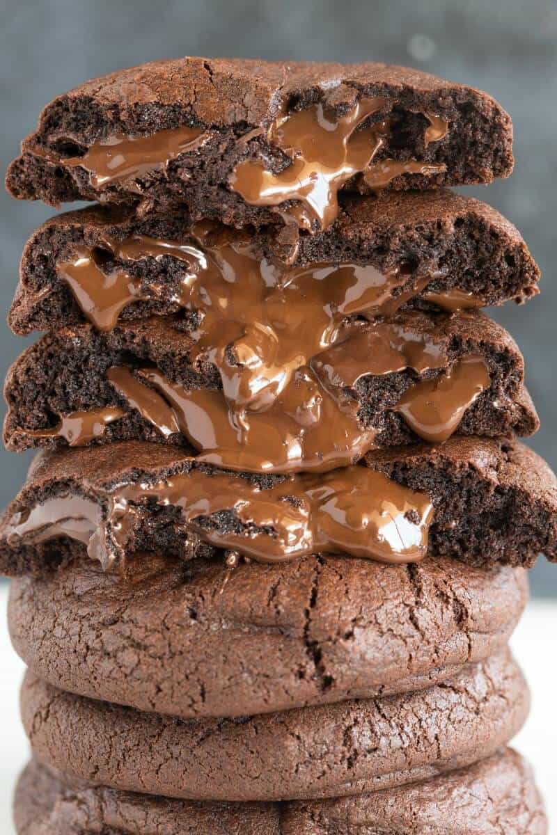 double chocolate cookies