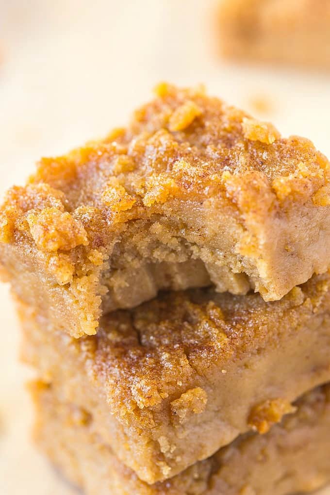 apple blondies recipe.