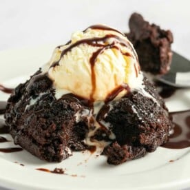 Gluten Free Lava Cake - The Big Man's World