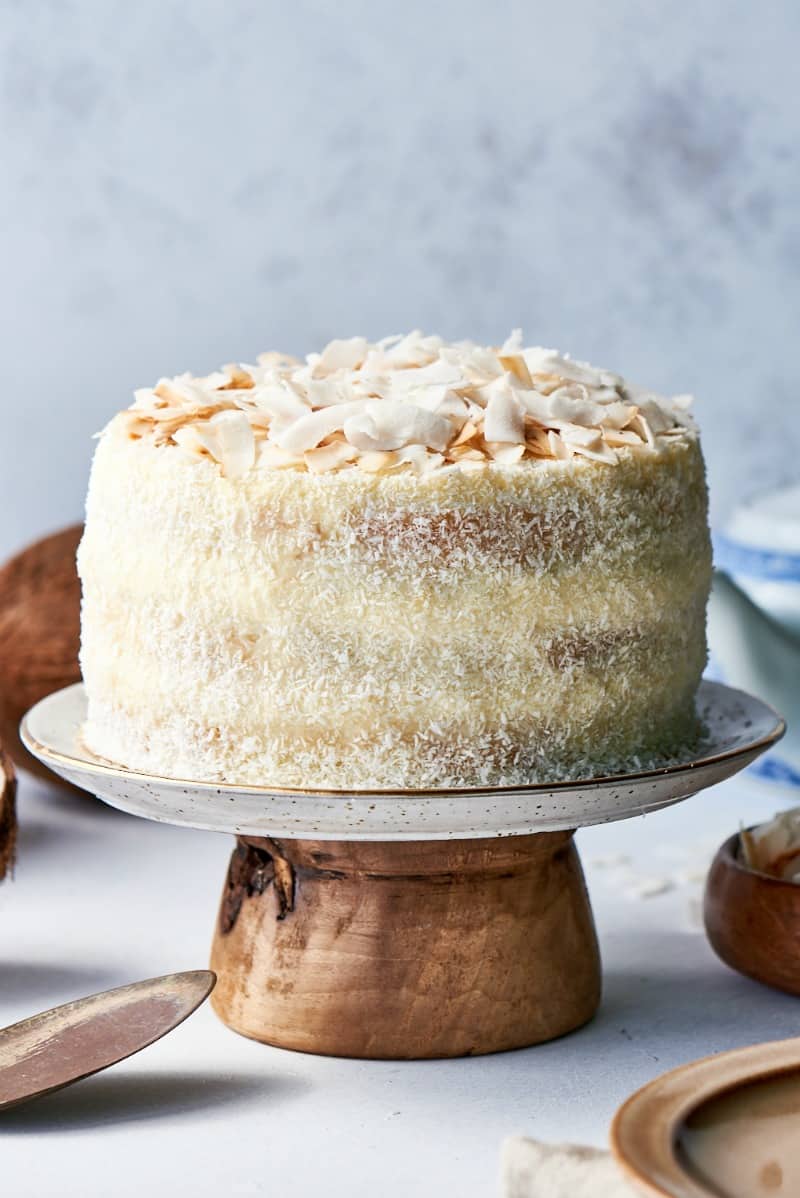low carb coconut cake
