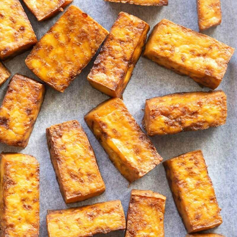 Crispy Baked Tofu Keto And Vegan The Big Man S World