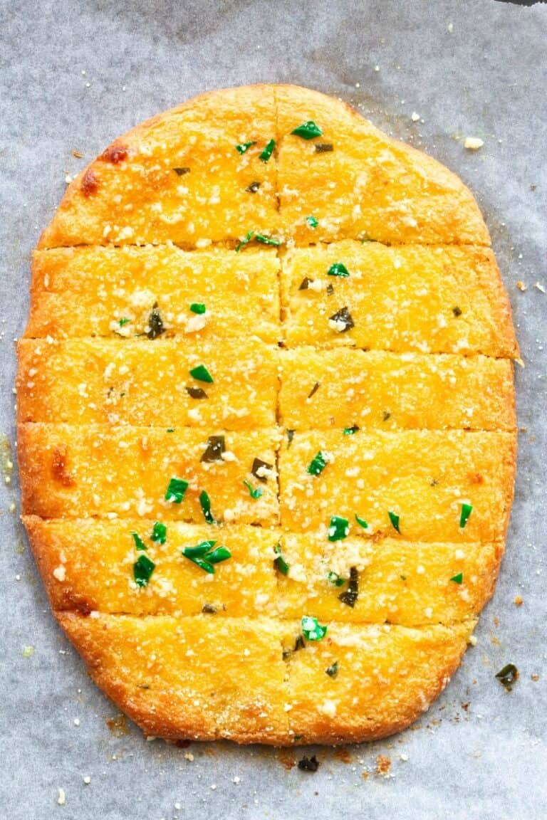 Keto Garlic Bread (No yeast!) The Big Man's World