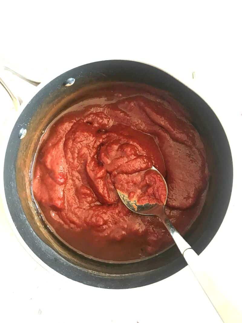 homemade sugar free ketchup