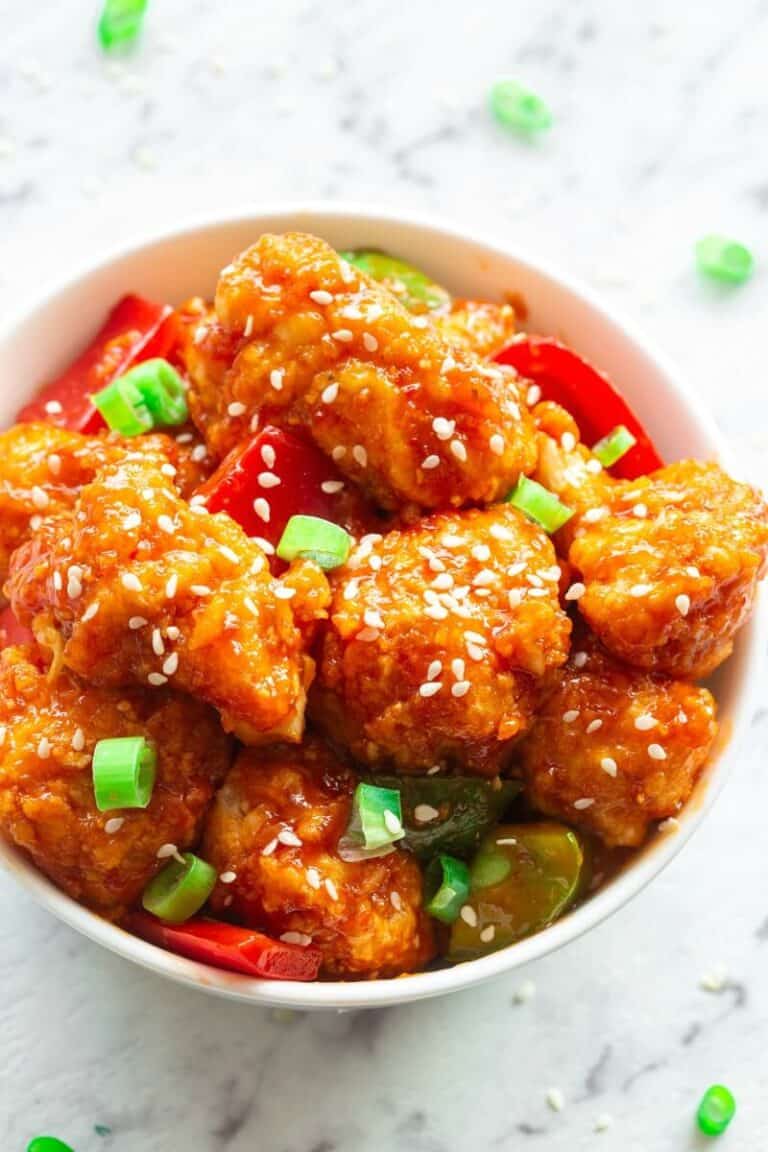 Kung Pao Cauliflower (Better than takeout!) - The Big Man's World