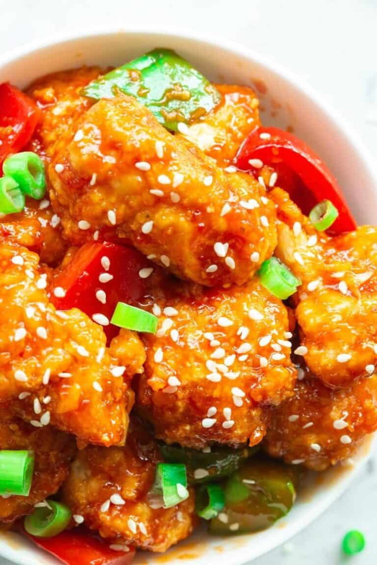 Kung Pao Cauliflower (Better than takeout!) - The Big Man's World