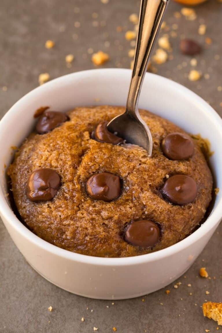 Pumpkin Mug Cake NO grains or sugar! The Big Man's World