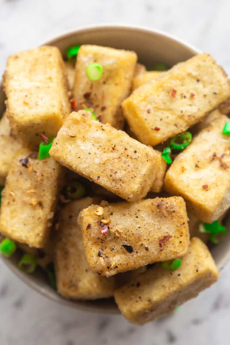 Salt and Pepper Tofu - The Big Man's World