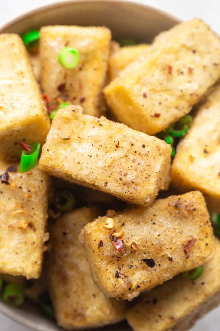 Salt and Pepper Tofu - The Big Man's World