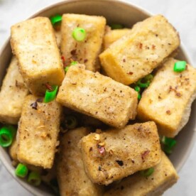 Salt and Pepper Tofu - The Big Man's World