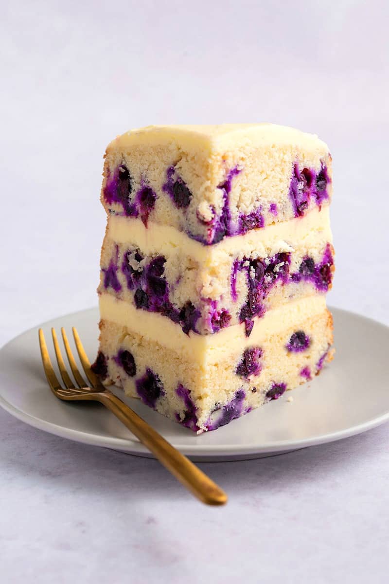 keto blueberry cake