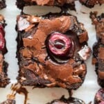 cherry brownies recipe.