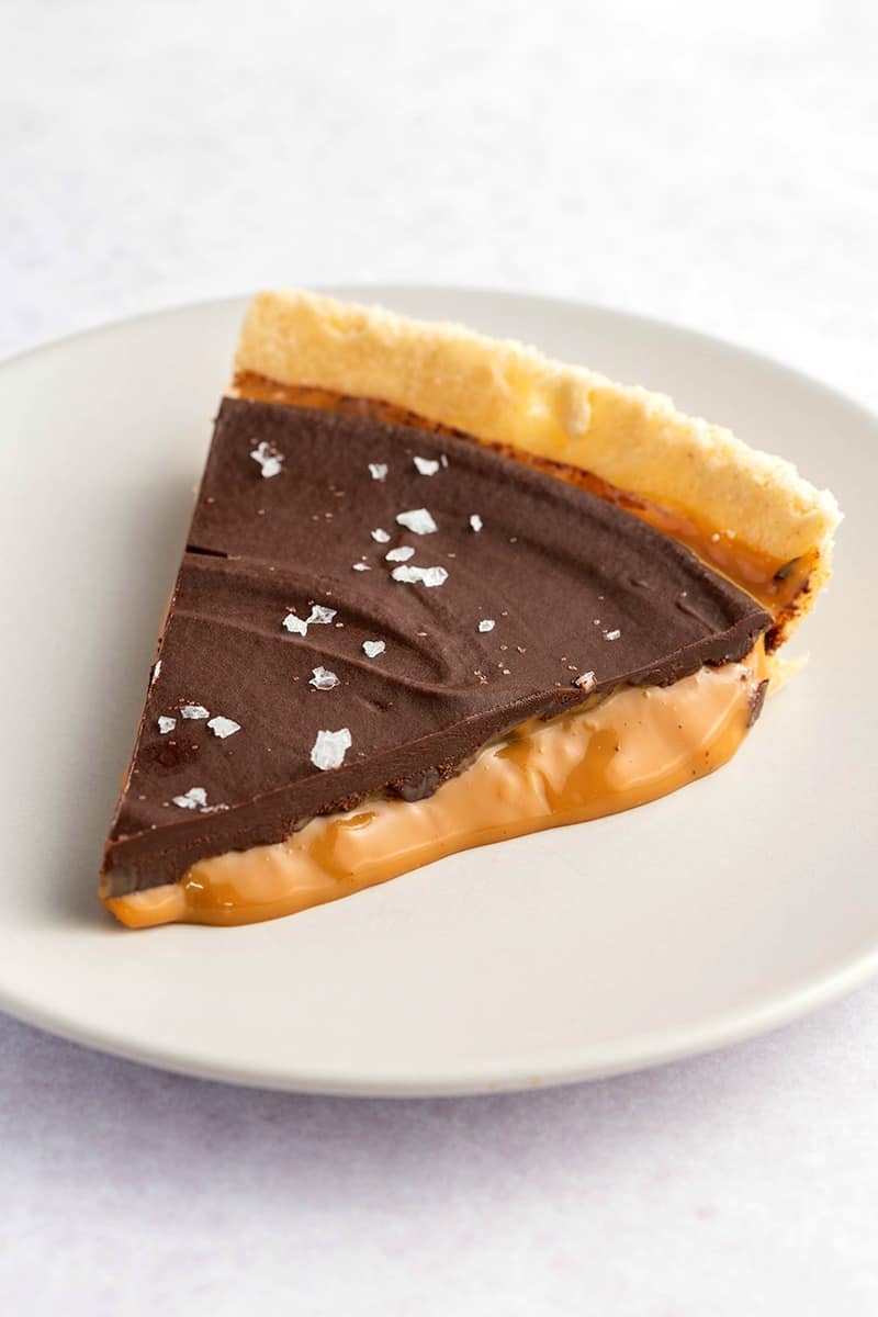 Salted caramel chocolate tarts recipe - Great British Chefs