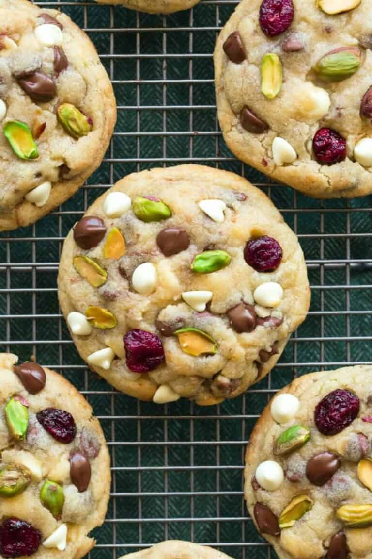 Cranberry Pistachio Cookies {No Flour!} The Big Man's World