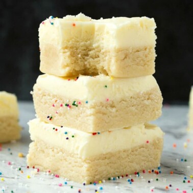 gingerbread cookie bars