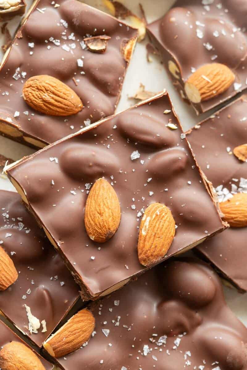 Almond Chocolate Bark